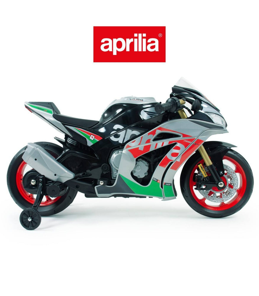 Moto Aprilia RSV 12V con luces LED y mp3